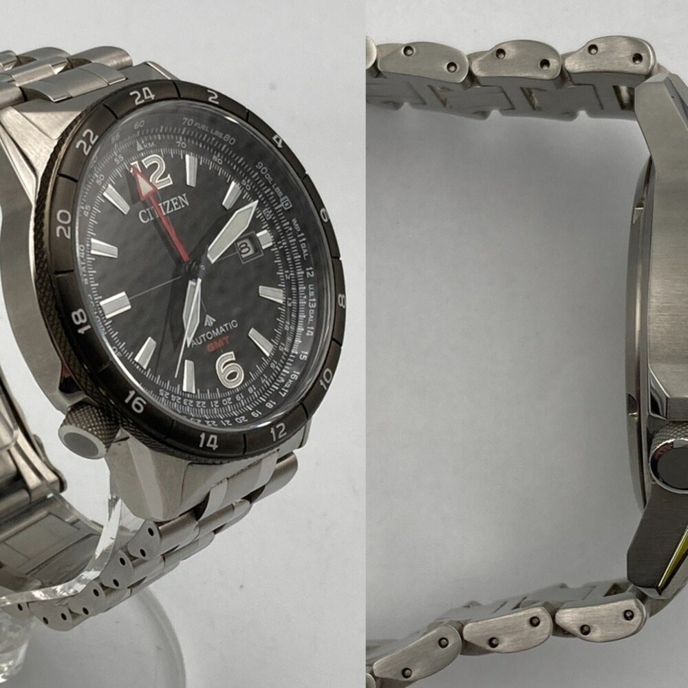 Citizen Promaster Sky Series Mechanical Gmt Watch Nb6046-59e View 4